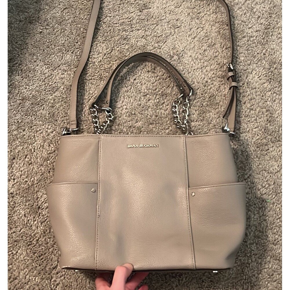 Dana-buchman Women's Pink and Tan Bag